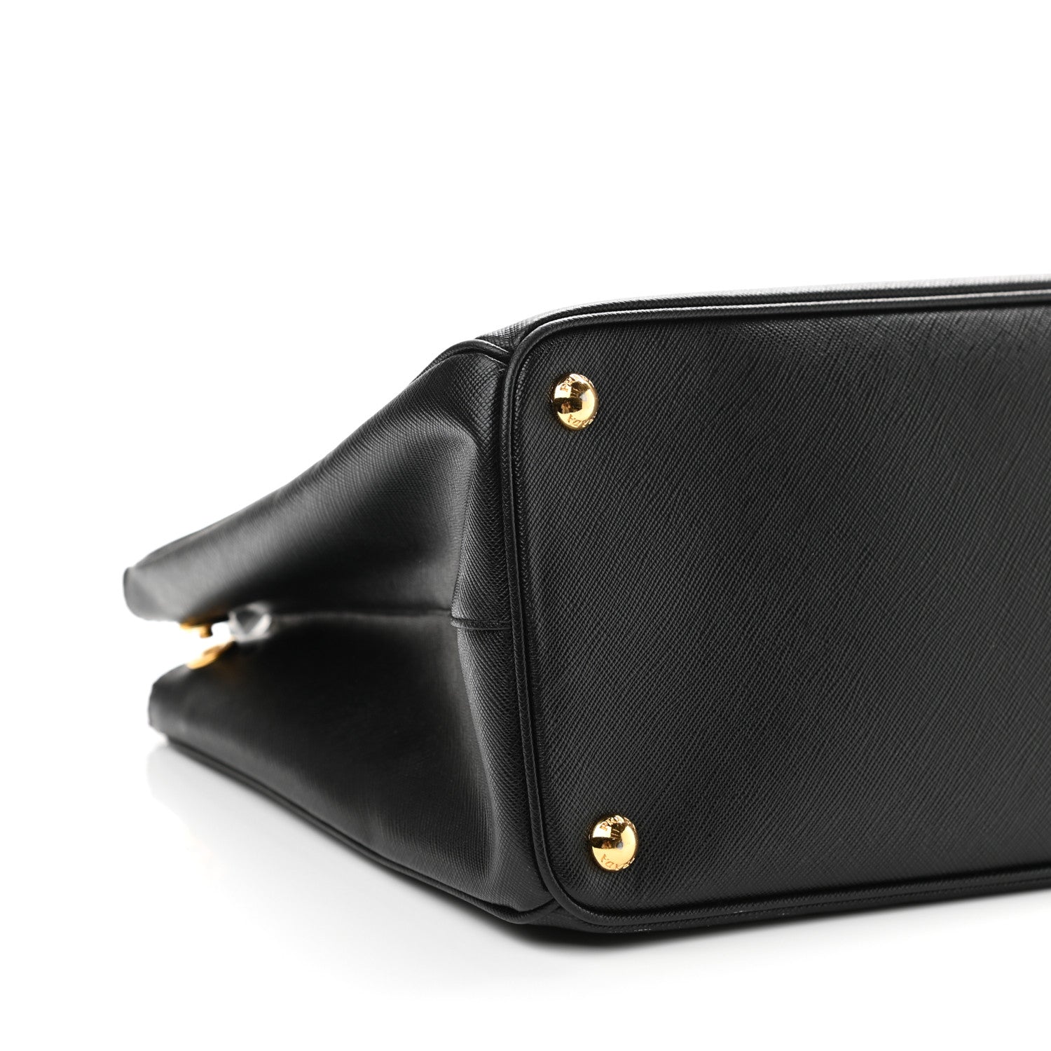 Prada Saffiano Medium Galleria Double Zip Tote Black 8 of 10