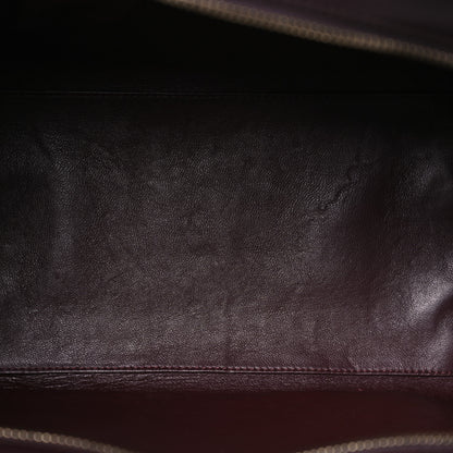 Celine Snakeskin Mini Luggage Red 5 of 17