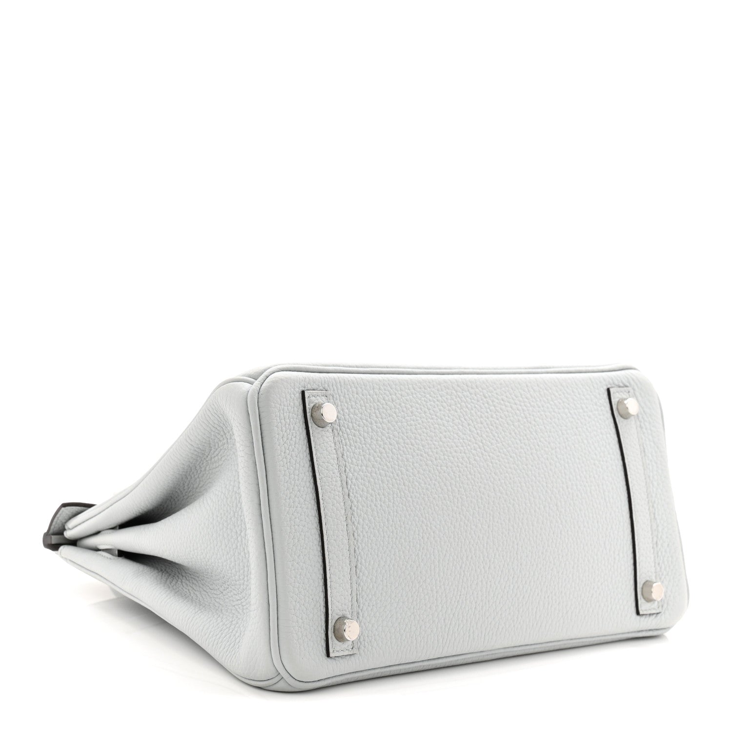 Hermes Taurillon Clemence Birkin 30 Bleu Pale 4 of 11