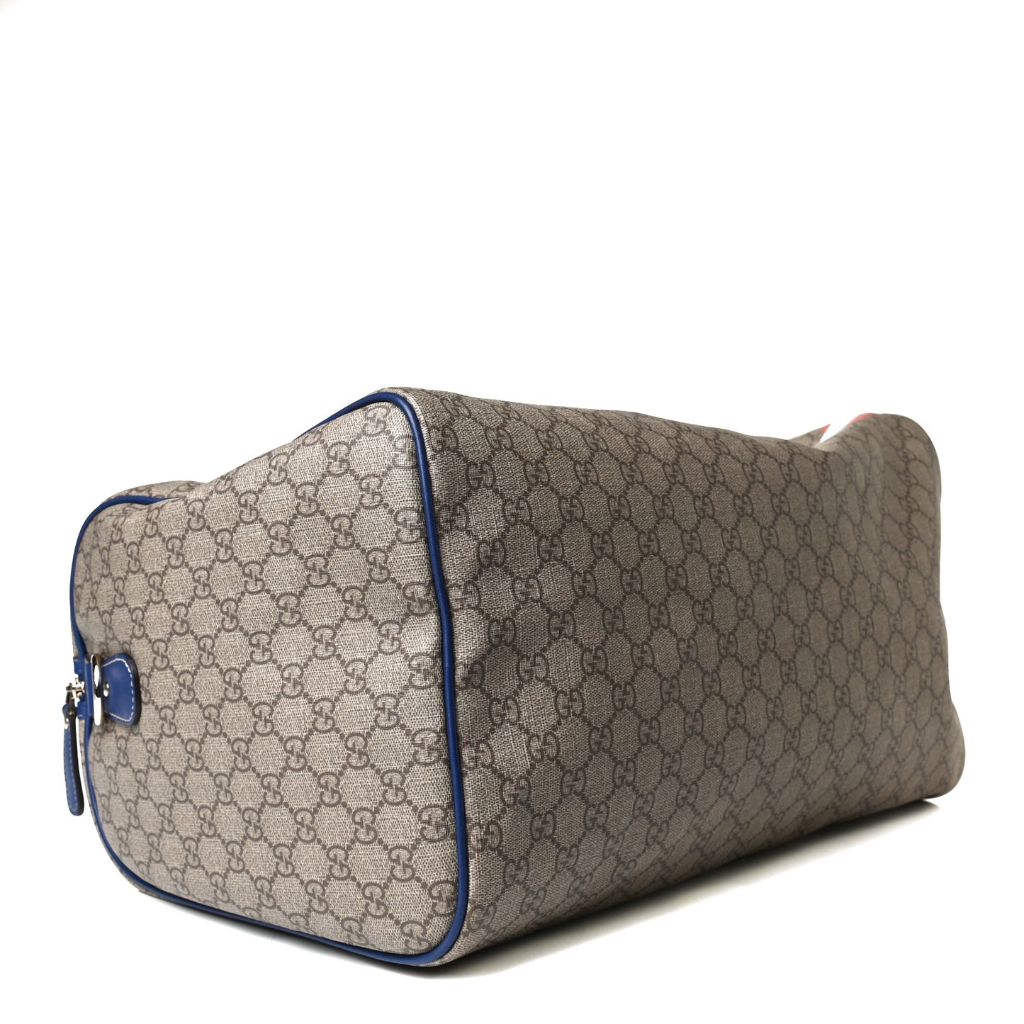 GG Plus Monogram Large Boston USA Flag Unicef Duffle Blue