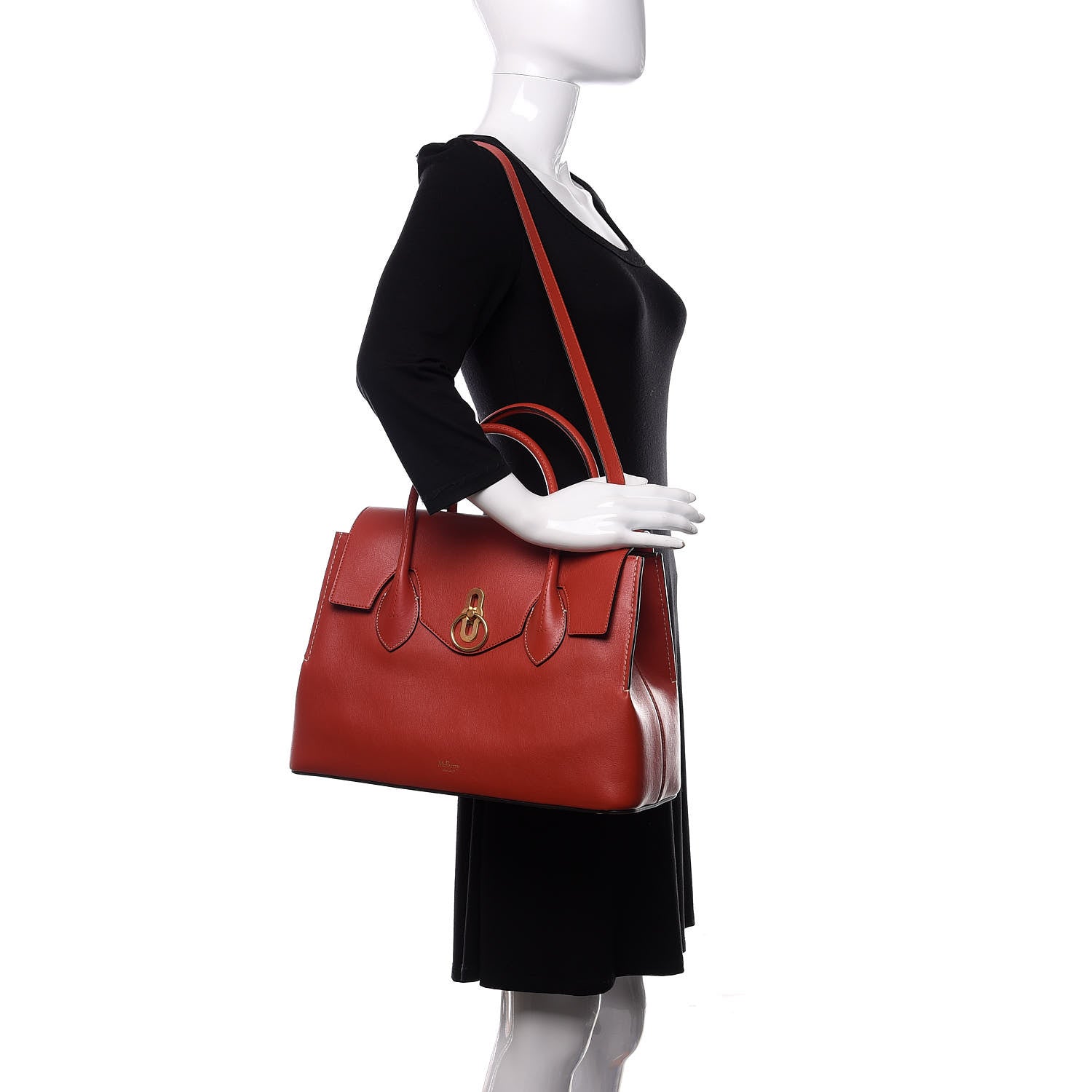 Mulberry Silky Calfskin Seaton Rust 1 of 10