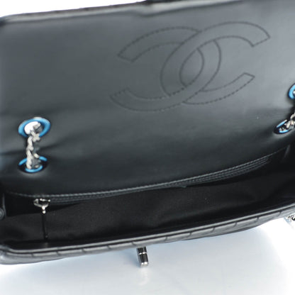 Chanel Lambskin Small CC Crossing Flap Black 5 of 8