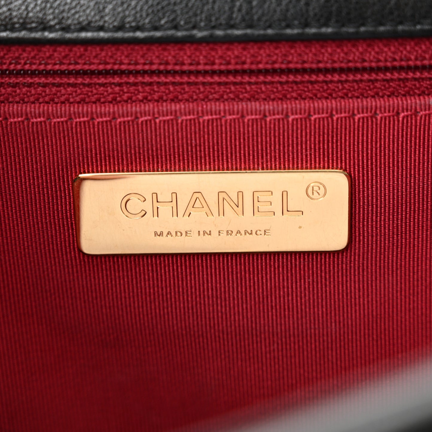 Shiny Goatskin Quilted Large Chanel 19 Flap Black