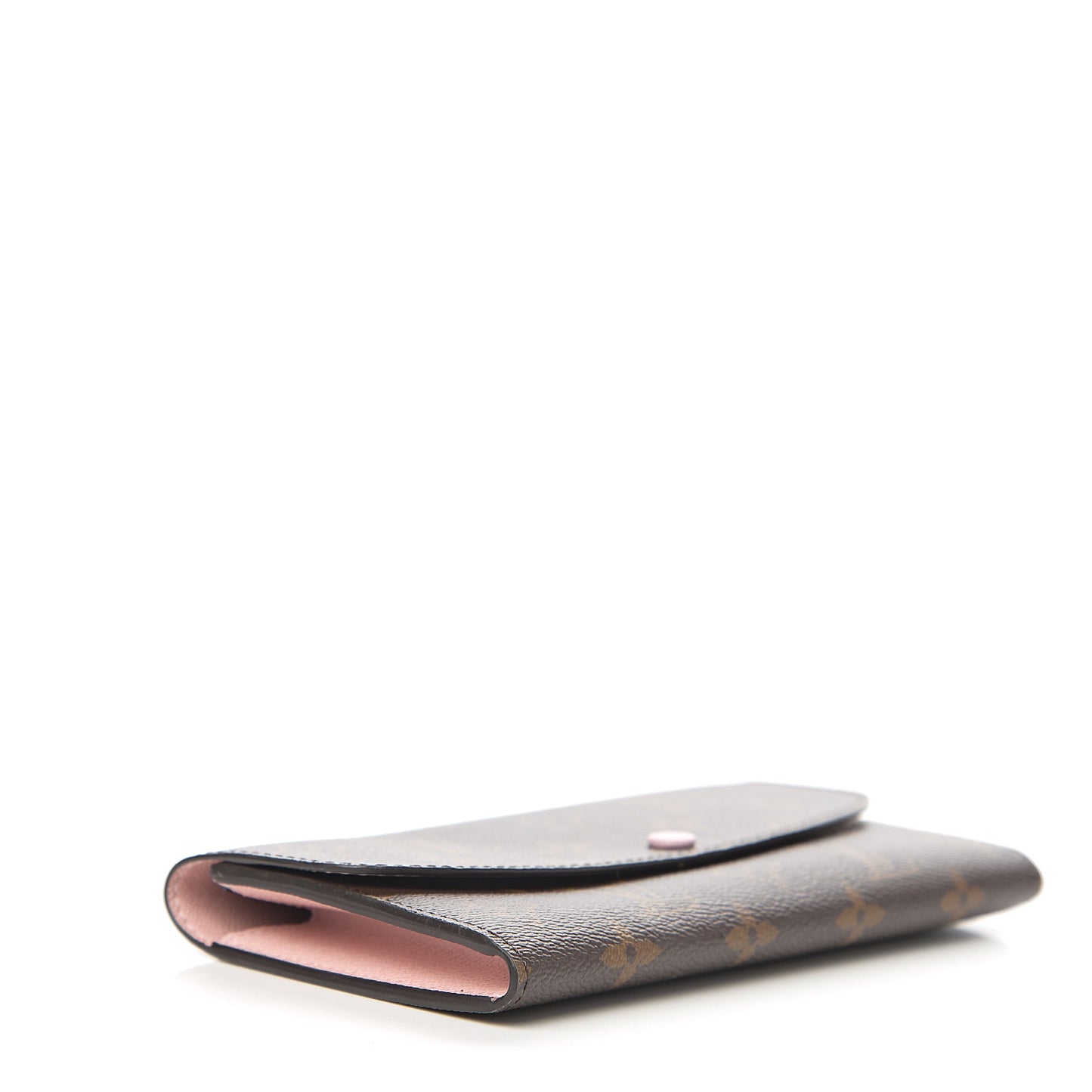 Monogram Emilie Wallet Rose Ballerine