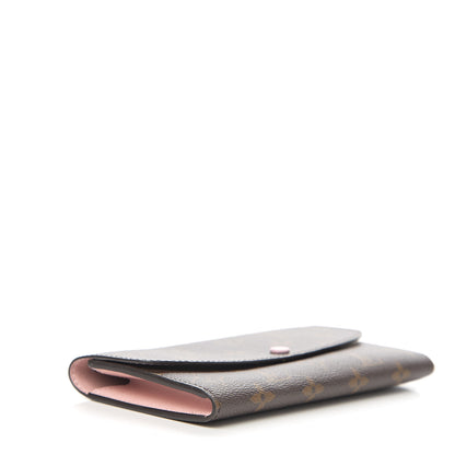 Louis Vuitton Monogram Emilie Wallet Rose Ballerine 3 of 5