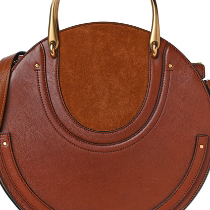 Chloe Calfskin Suede Medium Pixie Bag Saffron Red 10 of 15