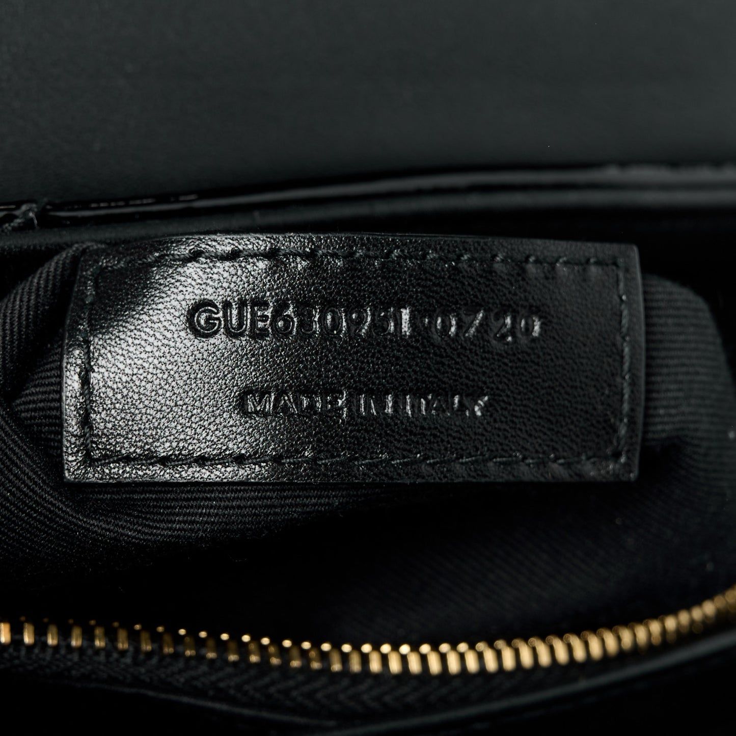 Patent Y Quilted Monogram Toy Loulou Crossbody Bag Black