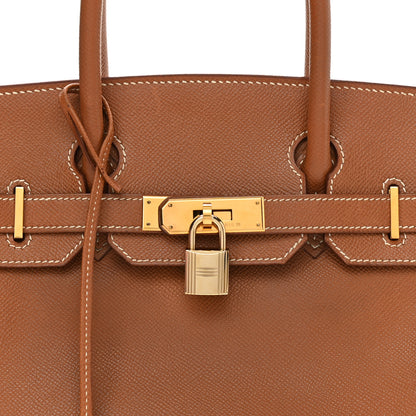 Hermes Courchevel Birkin 30 Gold 8 of 14