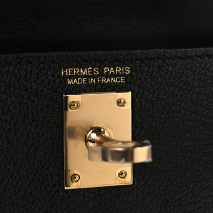 Hermes Chevre Mysore Mini Kelly Sellier 20 Black 6 of 12