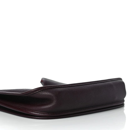 Hermes Taurillon Clemence Evelyne II PM Prune 7 of 9