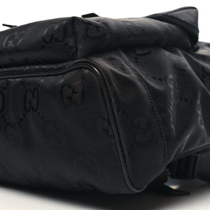 Gucci Econyl Nylon Monogram Off The Grid Backpack Black 10 of 10
