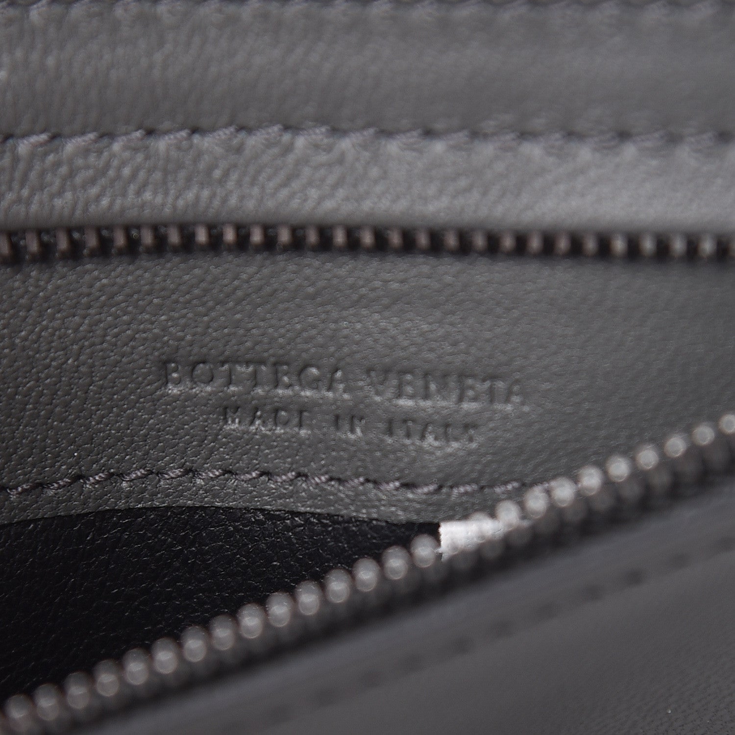 Bottega Veneta Nappa Intrecciato Card Case Light Graphite 6 of 8