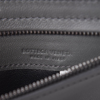 Bottega Veneta Nappa Intrecciato Card Case Light Graphite 6 of 8