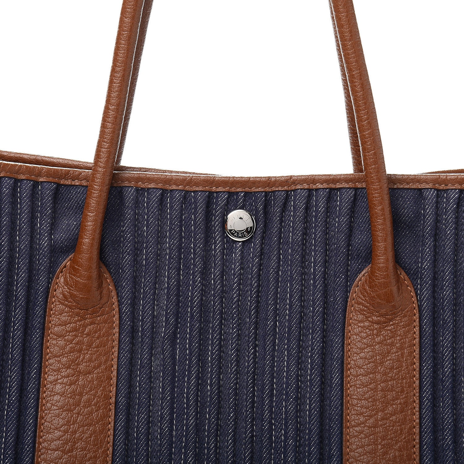 Hermes Ribbed Wool Negonda Garden Party MM 36 10 of 11