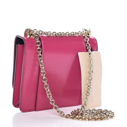 Burberry Calfskin Square Belt Shoulder Bag Plum Pink 3 of 8