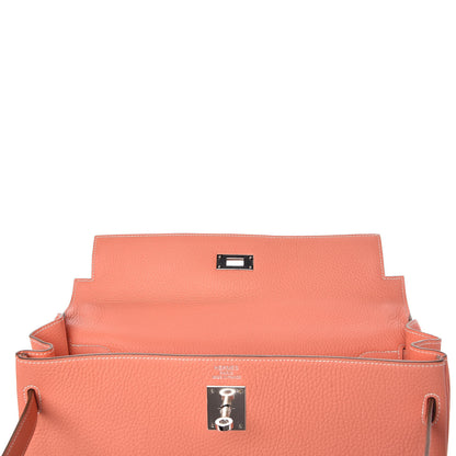 Hermes Taurillon Clemence Kelly Retourne 35 Crevette 29 of 35