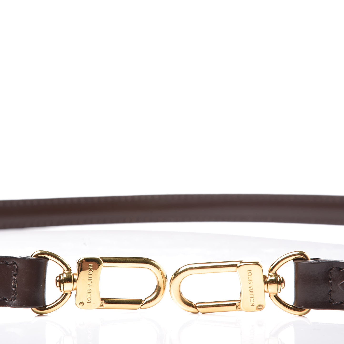 Calfskin 16mm Adjustable Shoulder Strap Brown