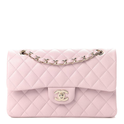 Chanel Caviar Quilted Small Double Flap Light Pink 1 of 4