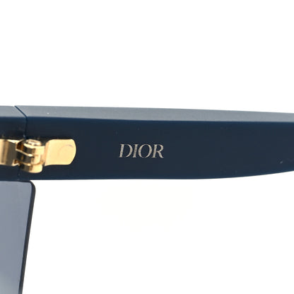 Christian Dior Geometric Diorclub M1U Mask Sunglasses Matte Blue 5 of 8