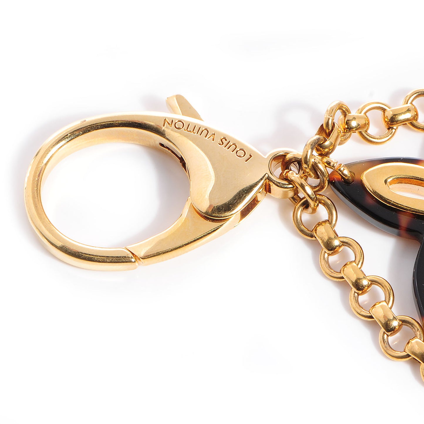 Insolence Bag Charm Ecaille