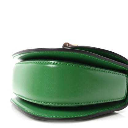 Gucci Boarded Dyana Lux Calfskin Mini Bamboo 1947 Top Handle Bag Spring Green 10 of 10