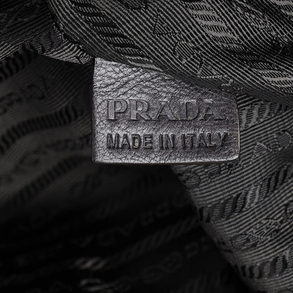 Prada Glace Calf Bowler Bag Militare 6 of 9