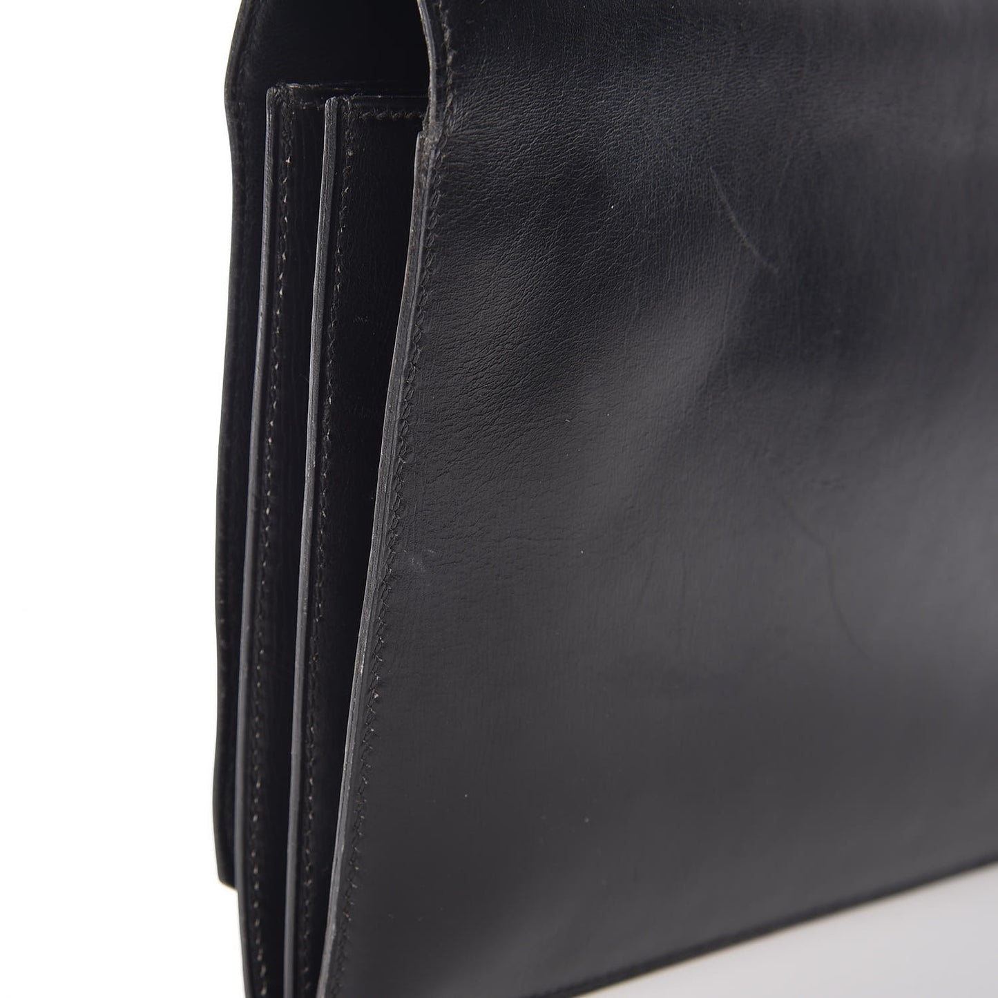 Box Top Handle Bag Black