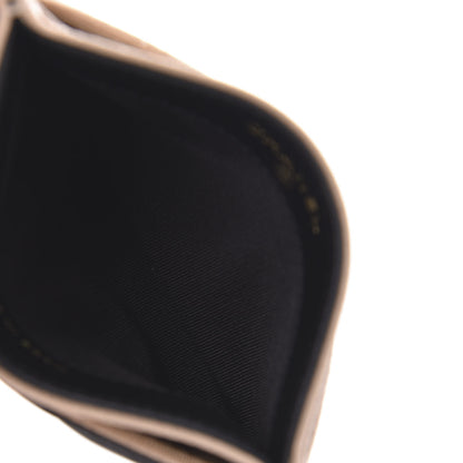 Chanel Caviar Quilted Filigree Card Holder Beige Black 5 of 10