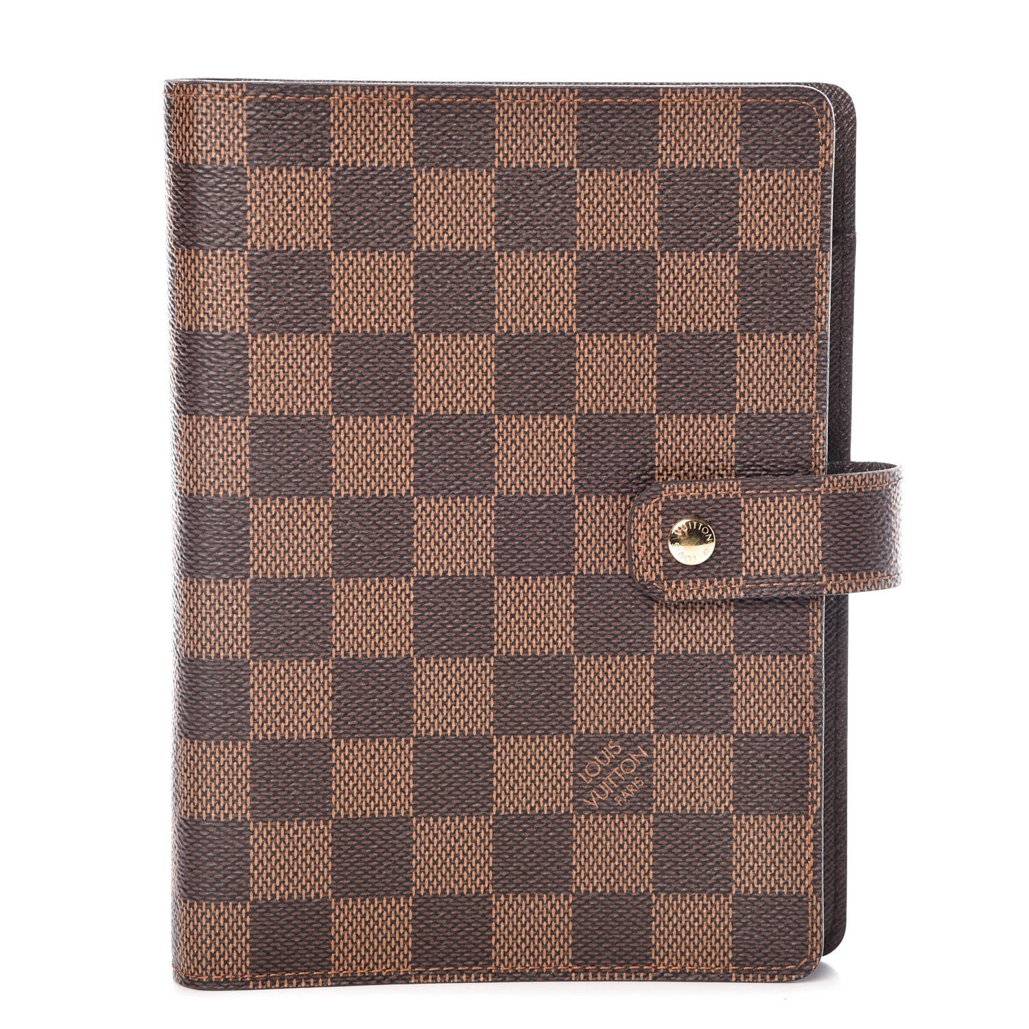 Louis Vuitton Damier Ebene Medium Ring Agenda Cover 1 of 8