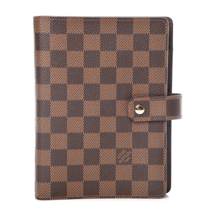 Louis Vuitton Damier Ebene Medium Ring Agenda Cover 1 of 8