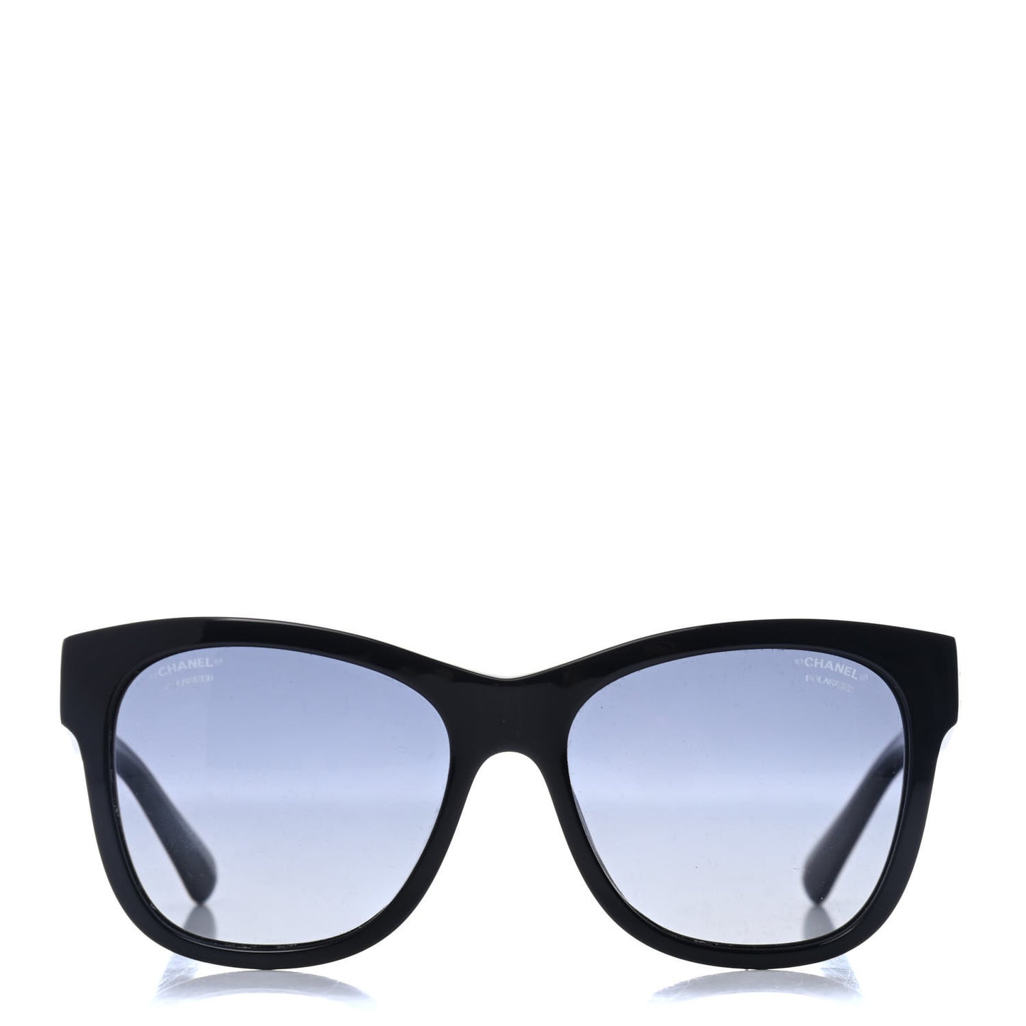 Acetate Polarized Square CC Sunglasses 5380 Black