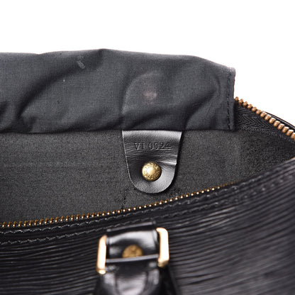 Louis Vuitton Epi Speedy 25 Black 6 of 15