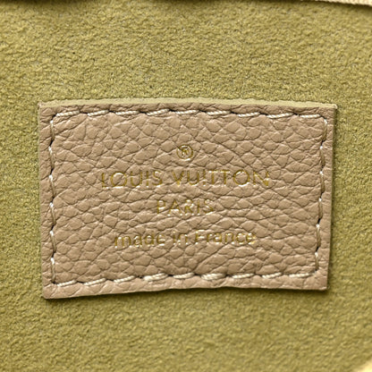 Louis Vuitton Empreinte Monogram Giant CarryAll PM Khaki Creme 8 of 12