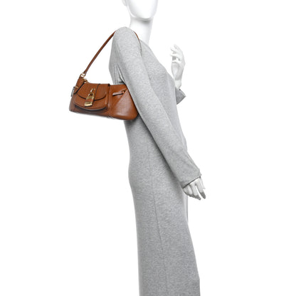 Chloe Grained Calfskin The 99 Shoulder Bag Clay Brown 2 of 10