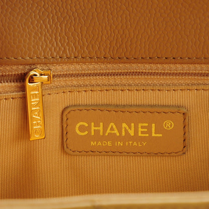 Chanel Caviar Quilted Grand Shopping Tote GST Beige 6 of 15