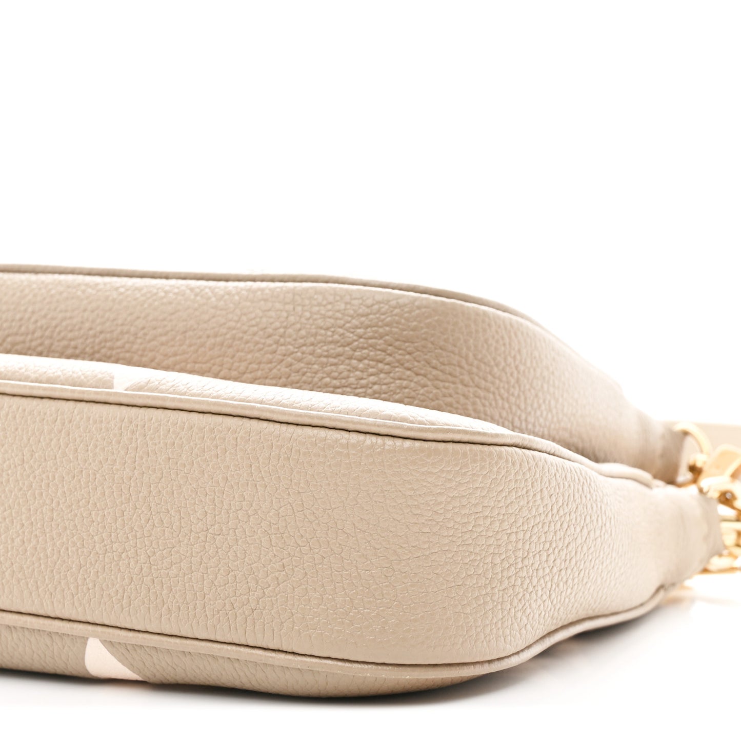 Empreinte Monogram Giant Multi Pochette Accessories Khaki Creme