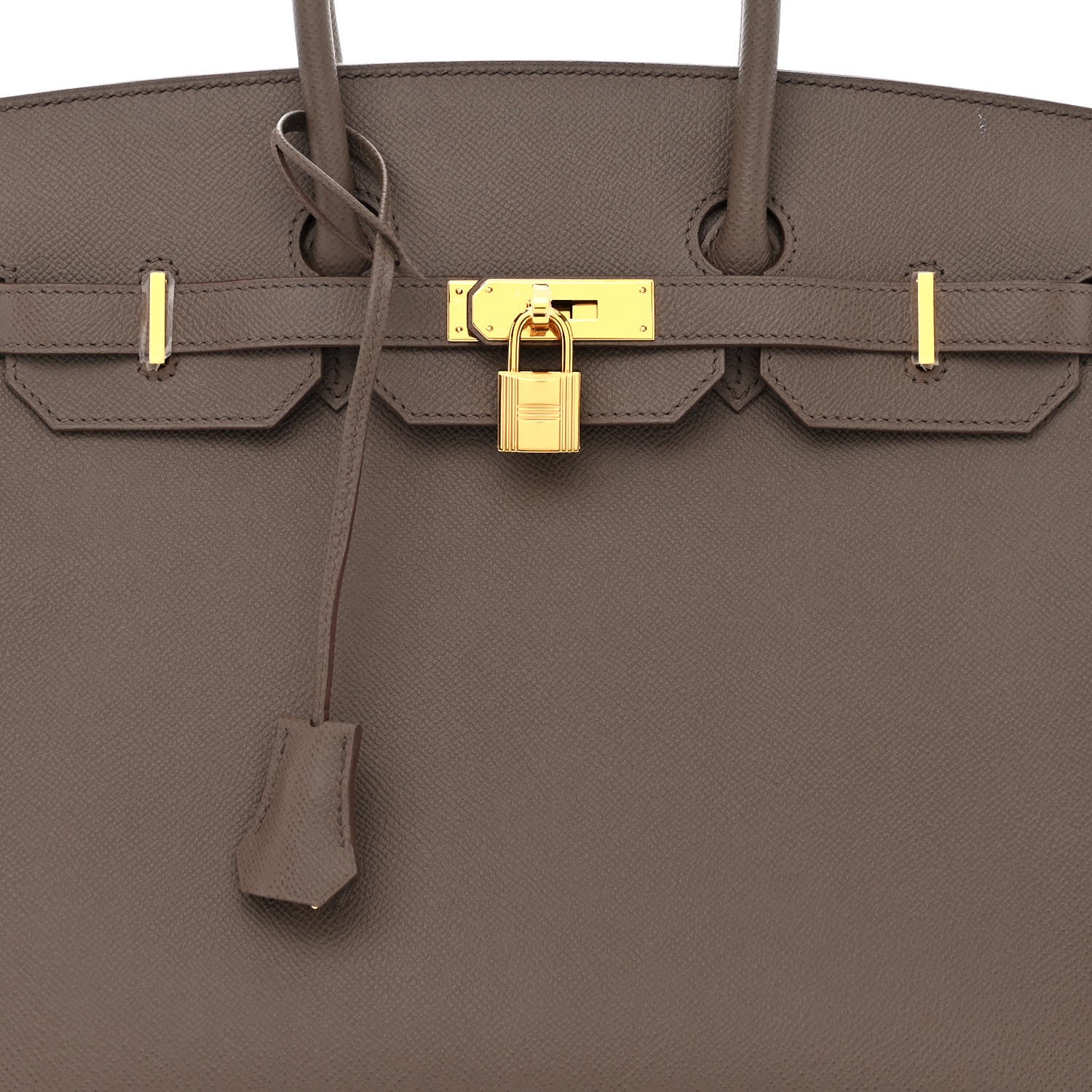 Hermes Epsom Birkin 35 Etain 8 of 13