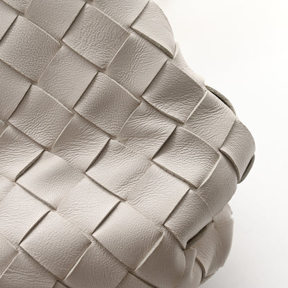 Bottega Veneta Nappa Maxi Intrecciato The Pouch Oversized Clutch Plaster 9 of 10