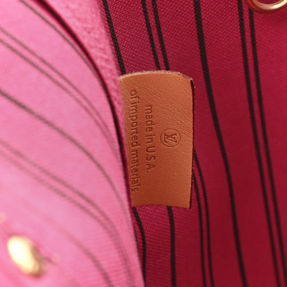 Louis Vuitton Monogram Neo Neverfull MM Pivoine 6 of 12