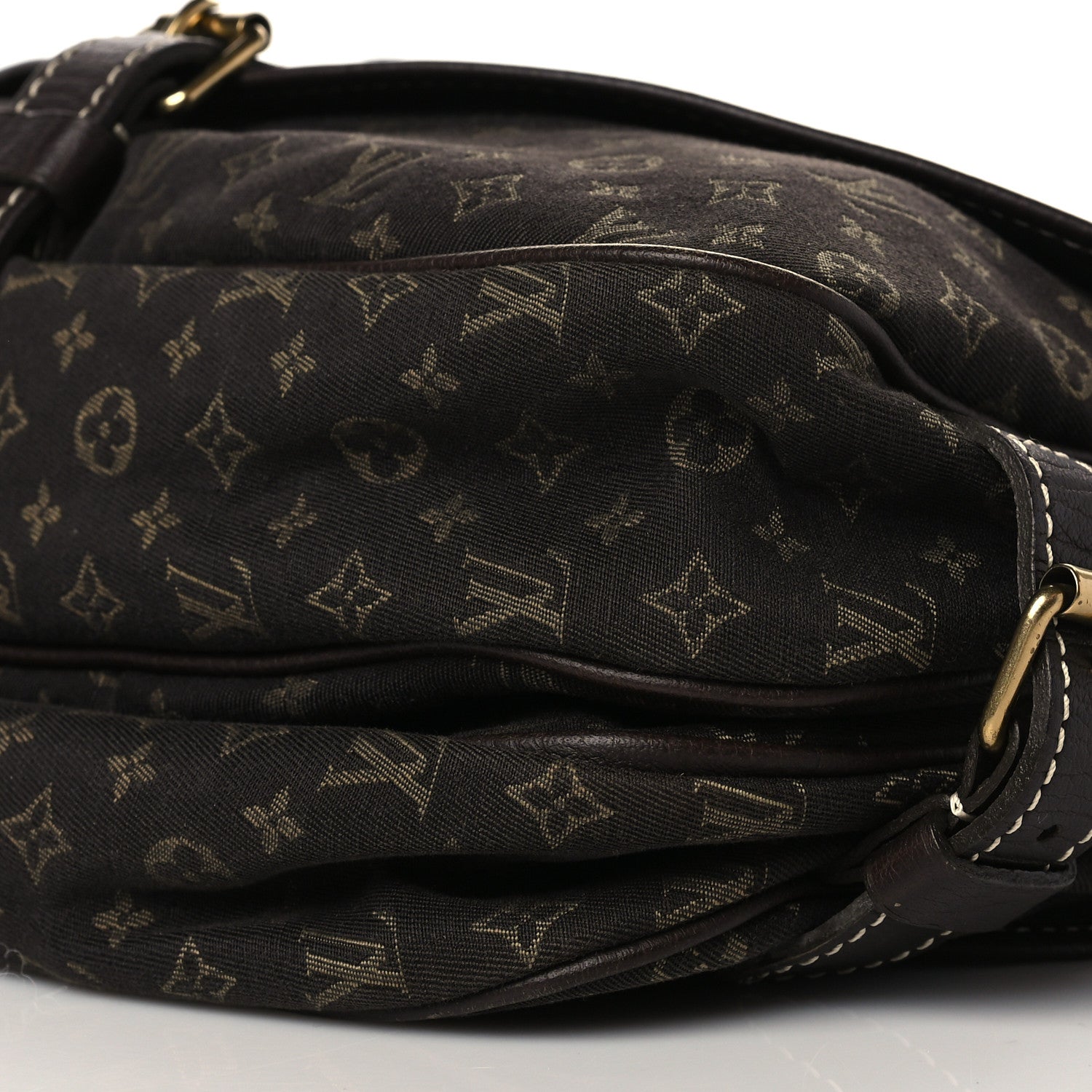Louis Vuitton Monogram Mini Lin Saumur Ebene 9 of 9