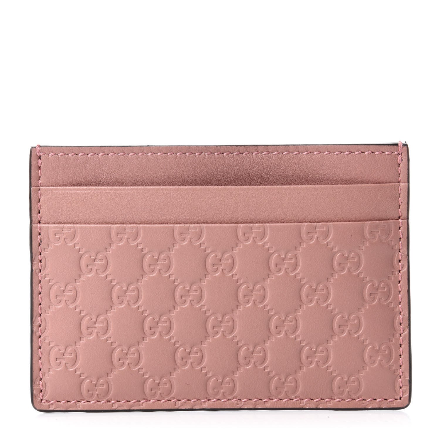 Gucci Microguccissima Card Holder Soft Pink 1 of 7