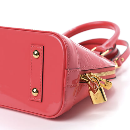 Louis Vuitton Vernis Alma BB Rose Litchi 7 of 13