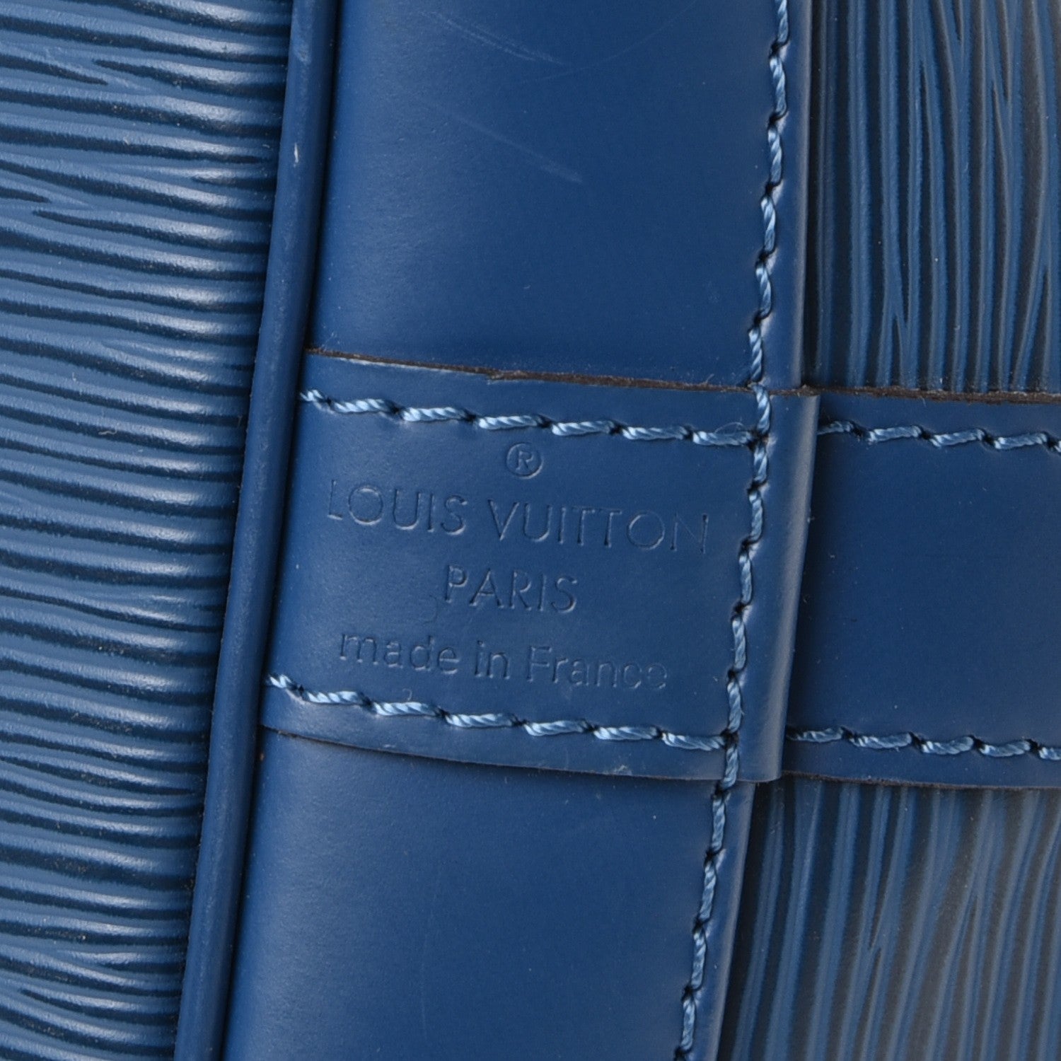 Louis Vuitton Epi Petit Noe NM Saphir 6 of 7