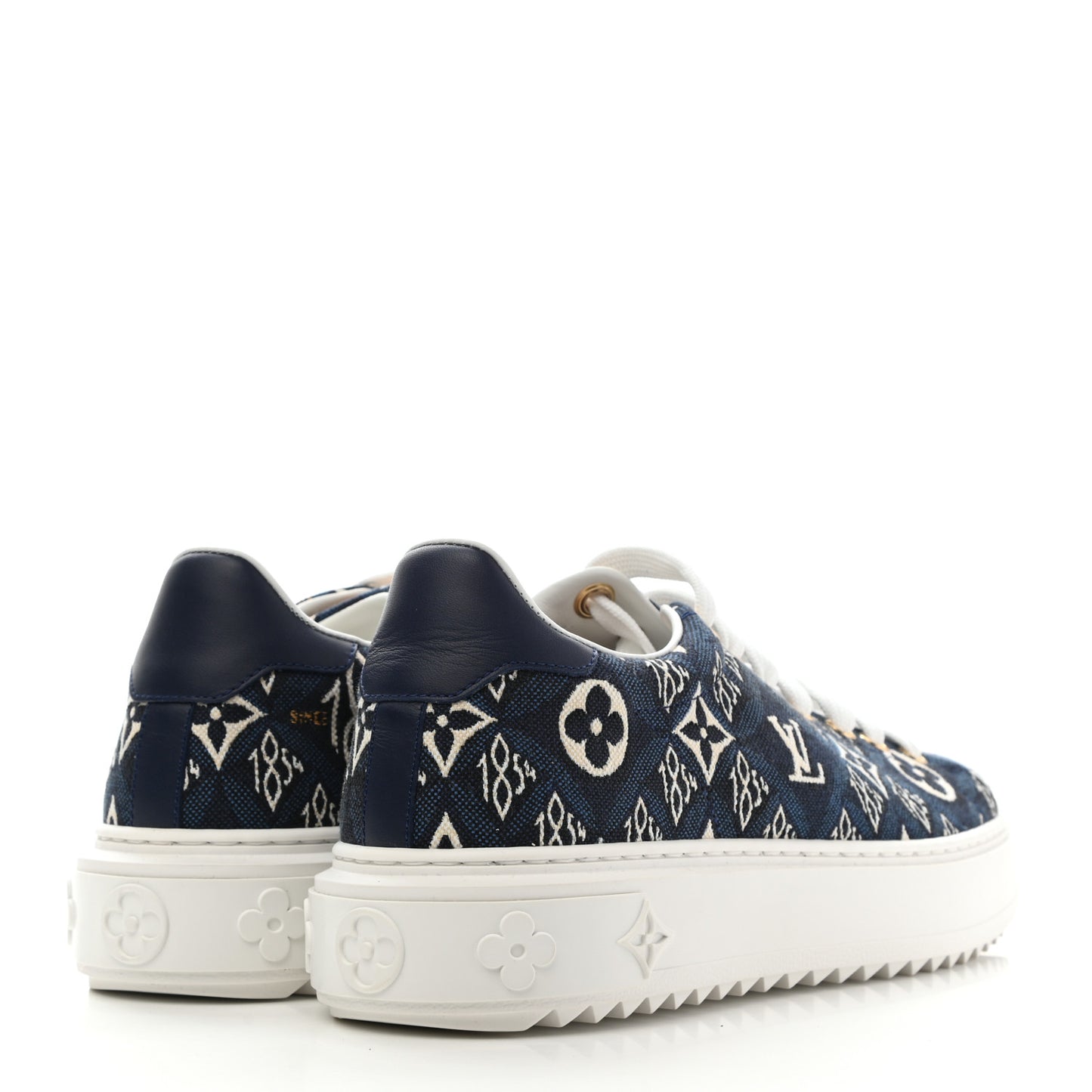 Jacquard Since 1854 Time Out Sneakers 37.5 Blue