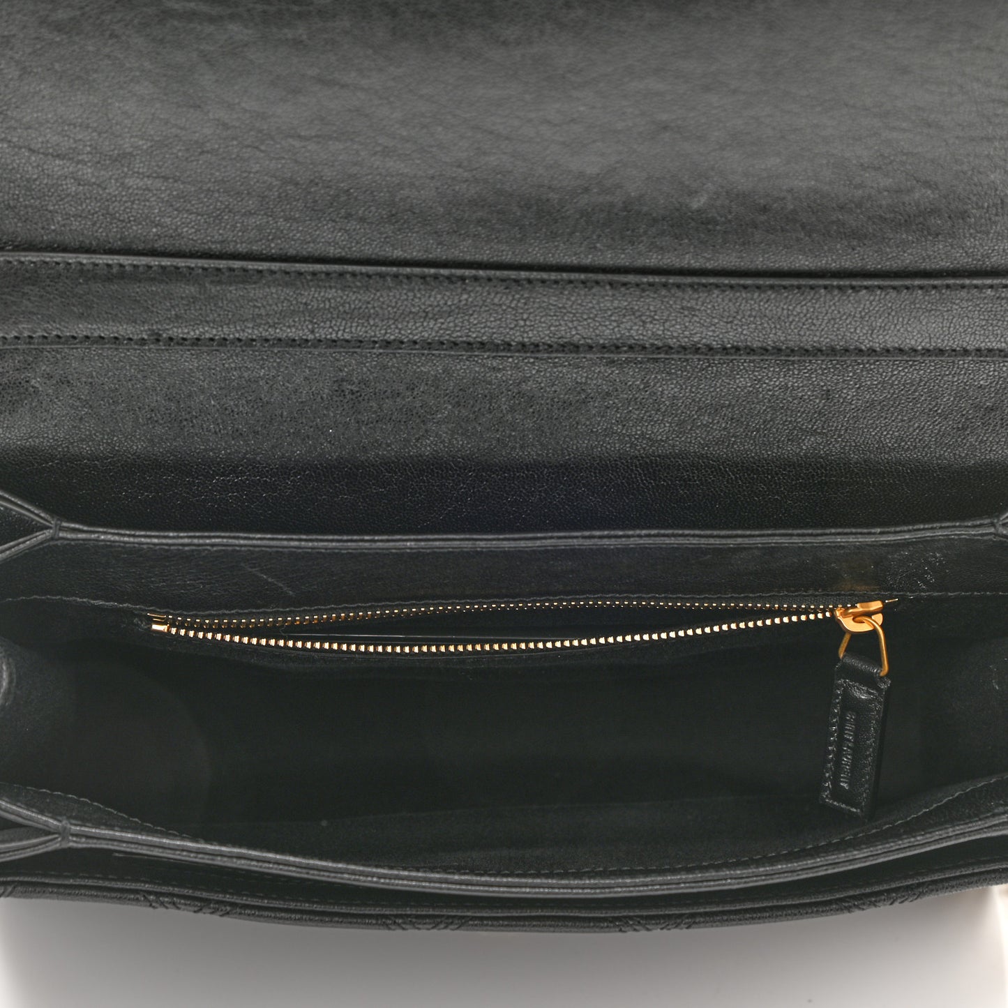 Lambskin Quilted Small Becky Chain Bag Black