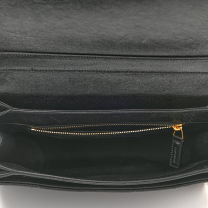 Saint Laurent Lambskin Quilted Small Becky Chain Bag Black 5 of 8