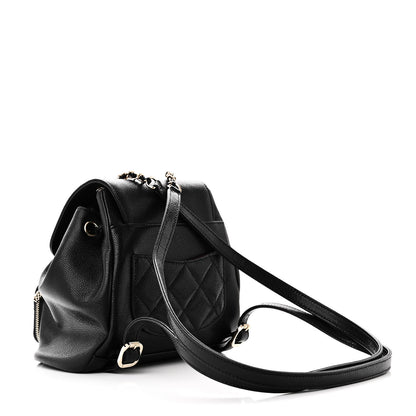 Chanel Caviar Quilted Mini Business Affinity Backpack Black 3 of 10