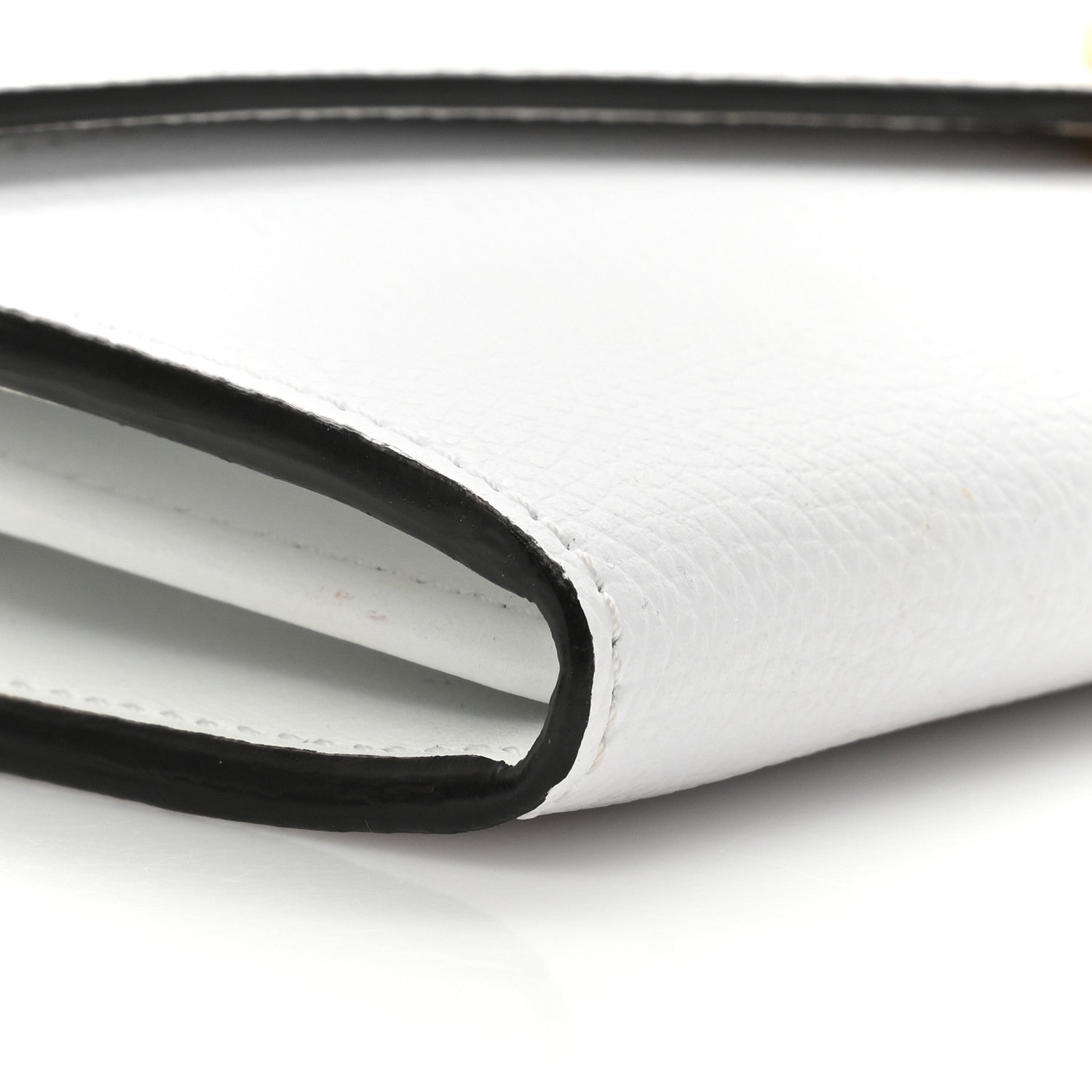 Fendi Vitello Cruise F is Fendi Continental Envelope Wallet on Chain Bianco 13 of 20