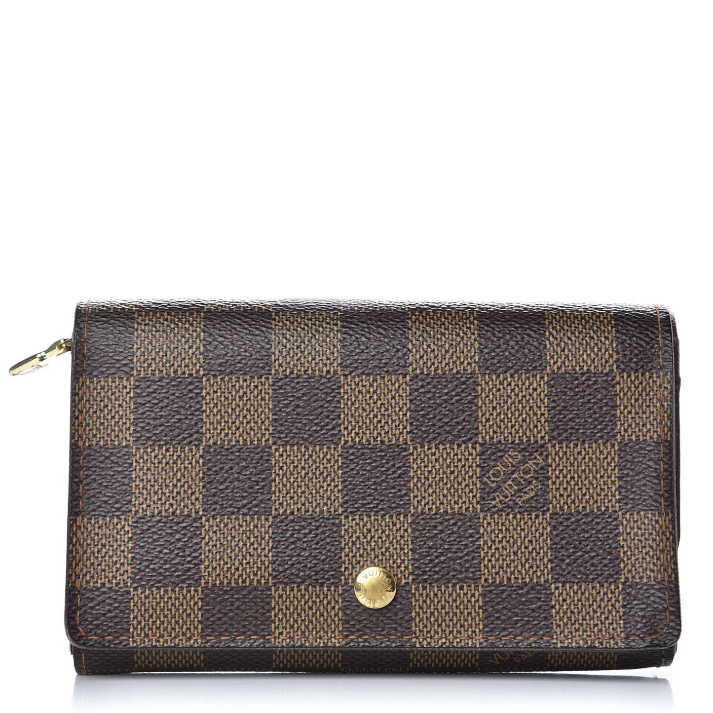 Damier Ebene Porte-Monnaie Tresor Wallet