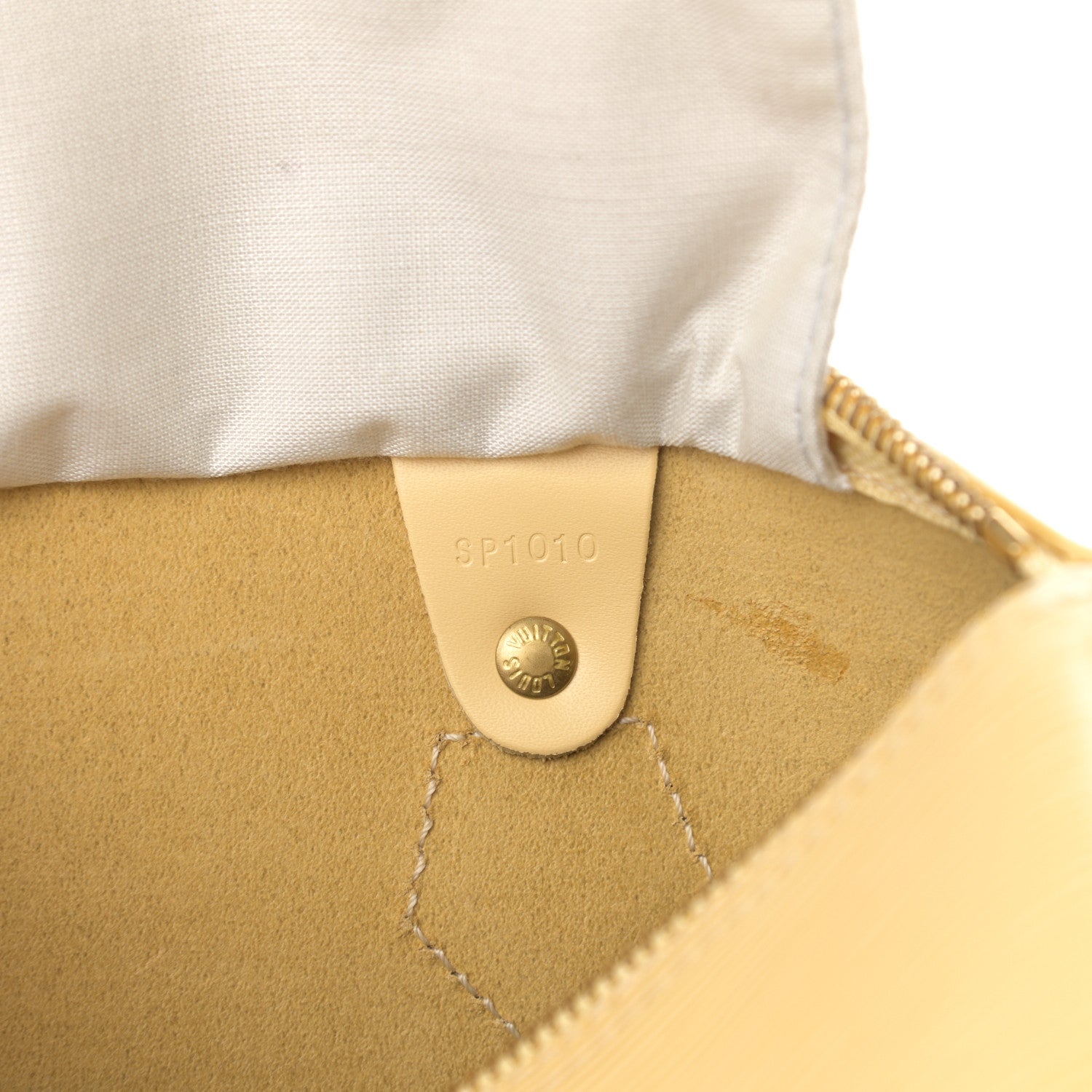 Louis Vuitton Epi Speedy 25 Vanilla 7 of 16